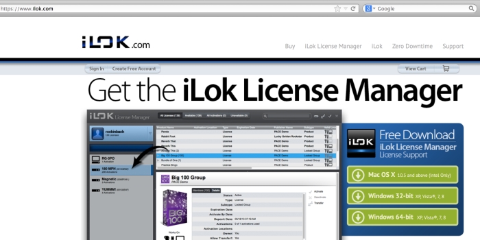 missing ilok authorization for pro tools 10 mac